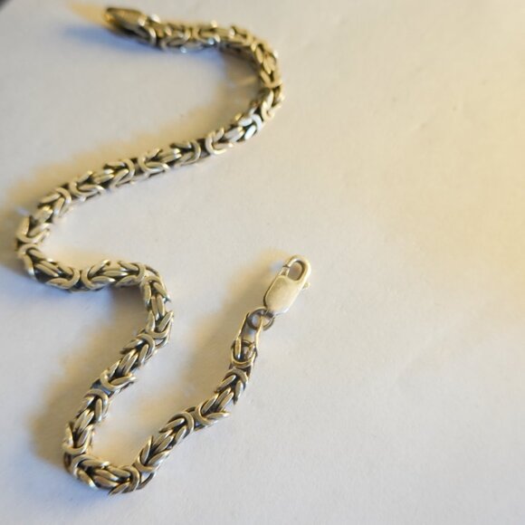 COPY - Vintage Sterling Silveer Bracelet - Picture 2 of 2